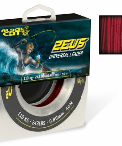 Black Cat Ø 1,10mm Zeus Universal Leader D: 40m 165kg červená