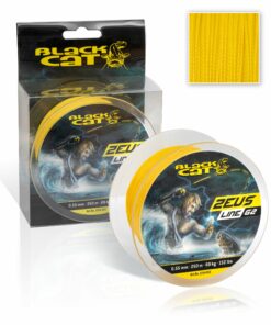 Black Cat Ø 0,38mm Zeus Line G2 D: 250m 37kg / 81lbs žlutá