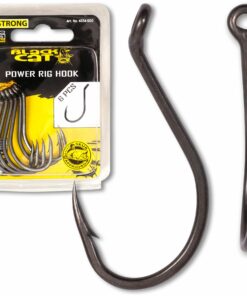 Black Cat #5/0 Háček Power Rig DG DG coating 6 ks