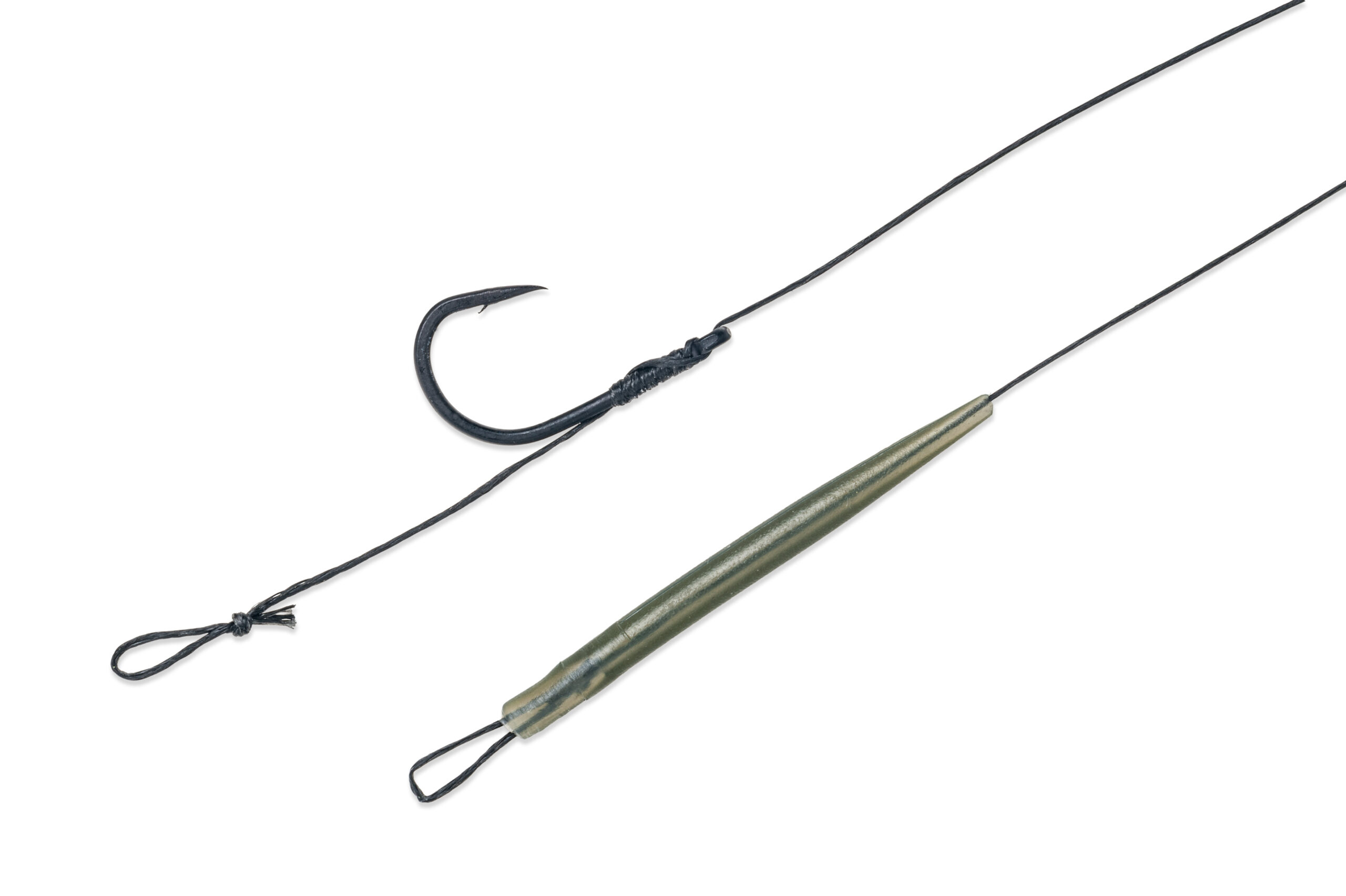 Mivardi Classic boilie rig Easy s očkem vel. 2 černý – Obrázok 2