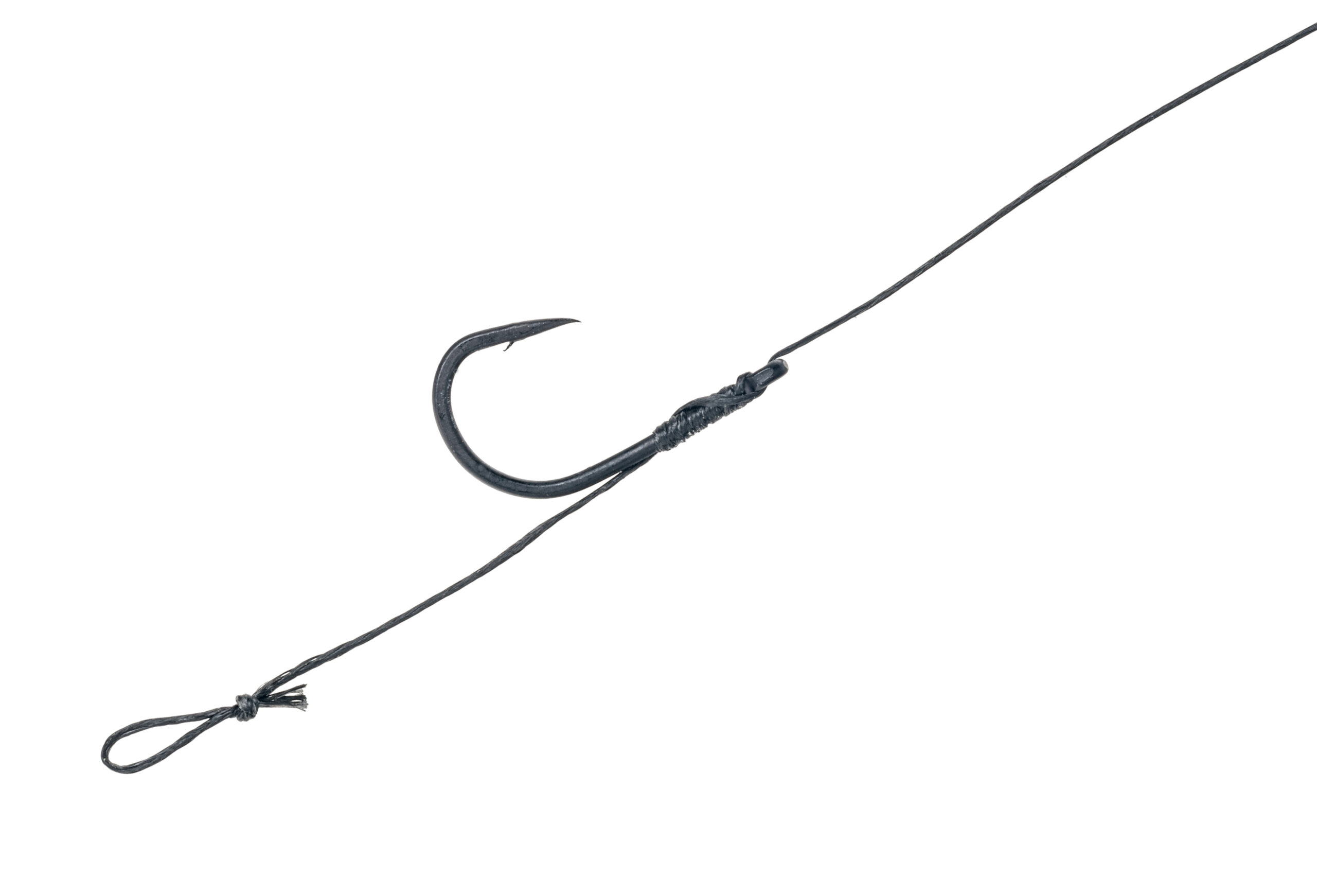Mivardi Classic boilie rig Easy s očkem vel. 2 černý – Obrázok 3