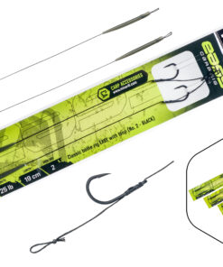 Mivardi Classic boilie rig Easy s očkem vel. 2 černý