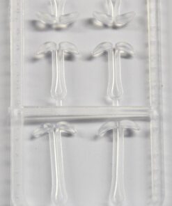 Mivardi Prodlužující zarážky na boilies V (čiré - 2x6ks)