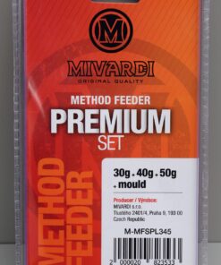 Alternative view of Mivardi Method Feeder set Premium L (30g + 40g + 50g + formička)