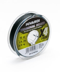 Mivardi Terminal X4 braid 0.16 mm - green