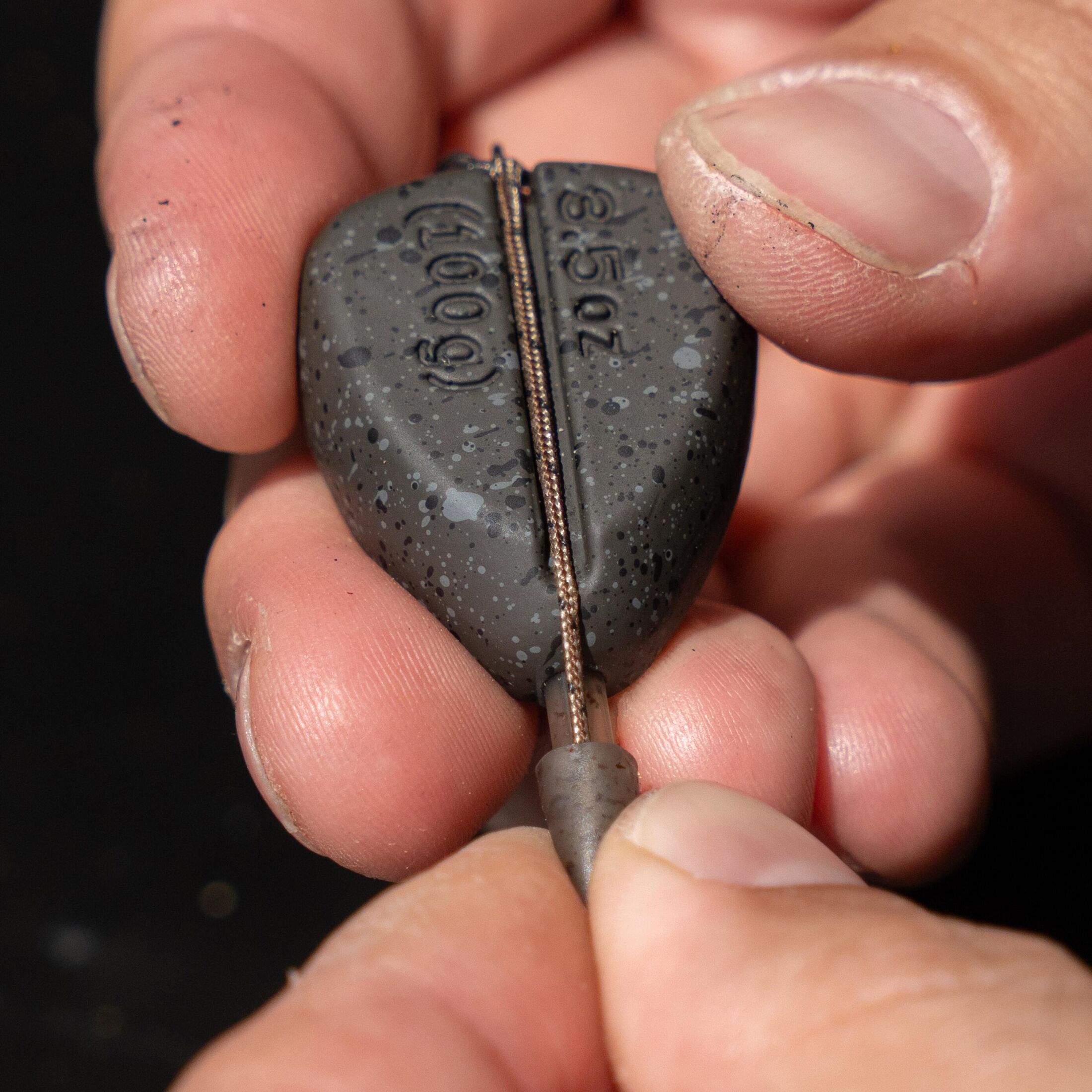 Avid Inline Flat Pear Groove Lead – 3.5oz/100g – Obrázok 2