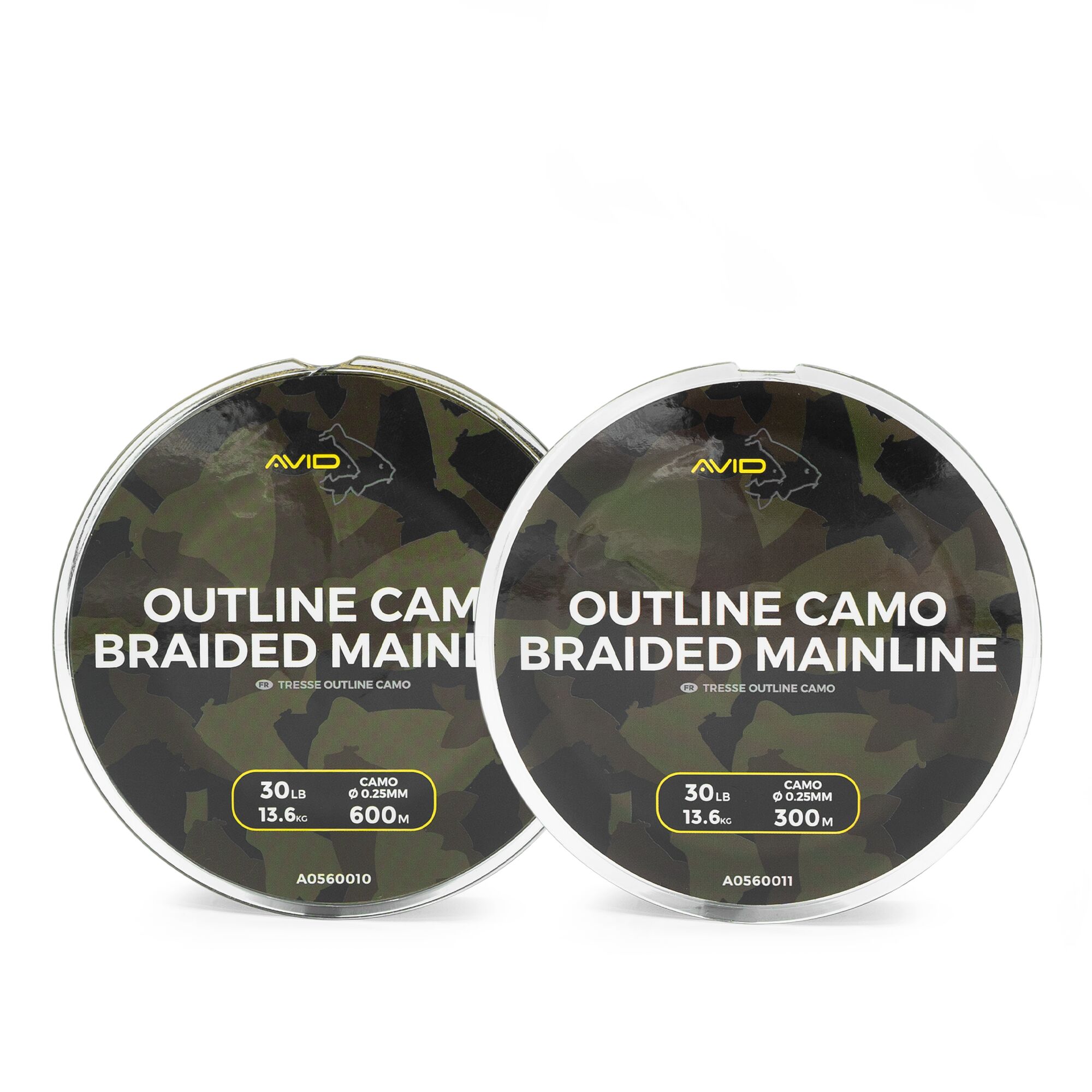 Avid Outline Camo Braided Mainline 30Lb 600M – Obrázok 2