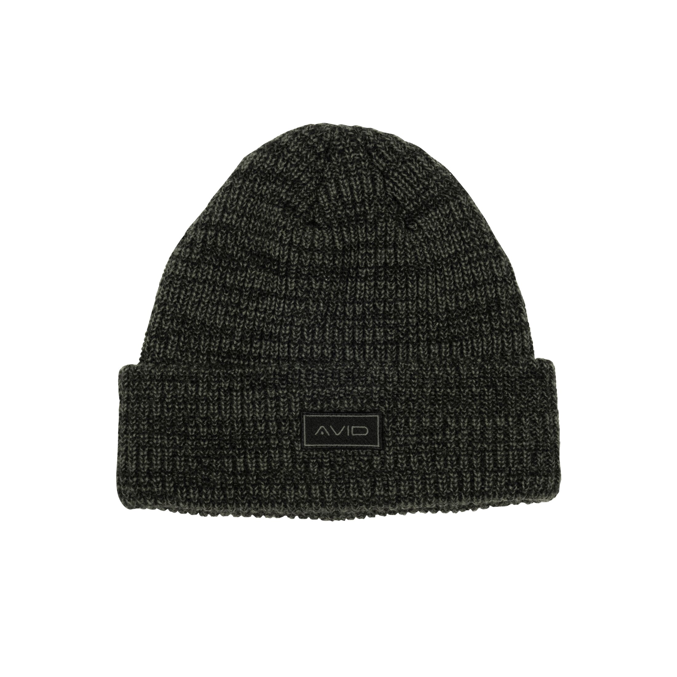 Avid Marl Knit Beanie – Green