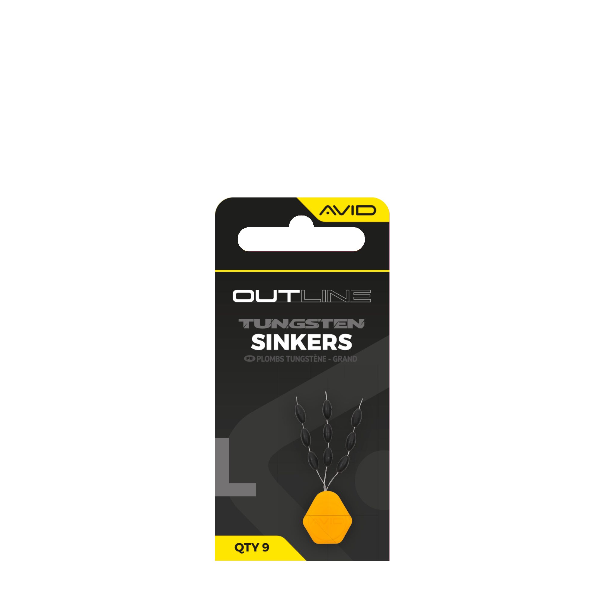 Avid Outline Tungsten Sinkers – Large