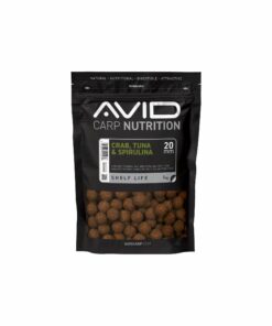 Avid Crab, Tuna & Spirulina Boilies – 20mm (1kg)