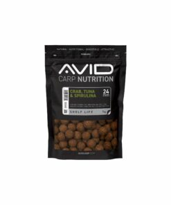Avid Crab, Tuna & Spirulina Boilies – 24mm (1kg)
