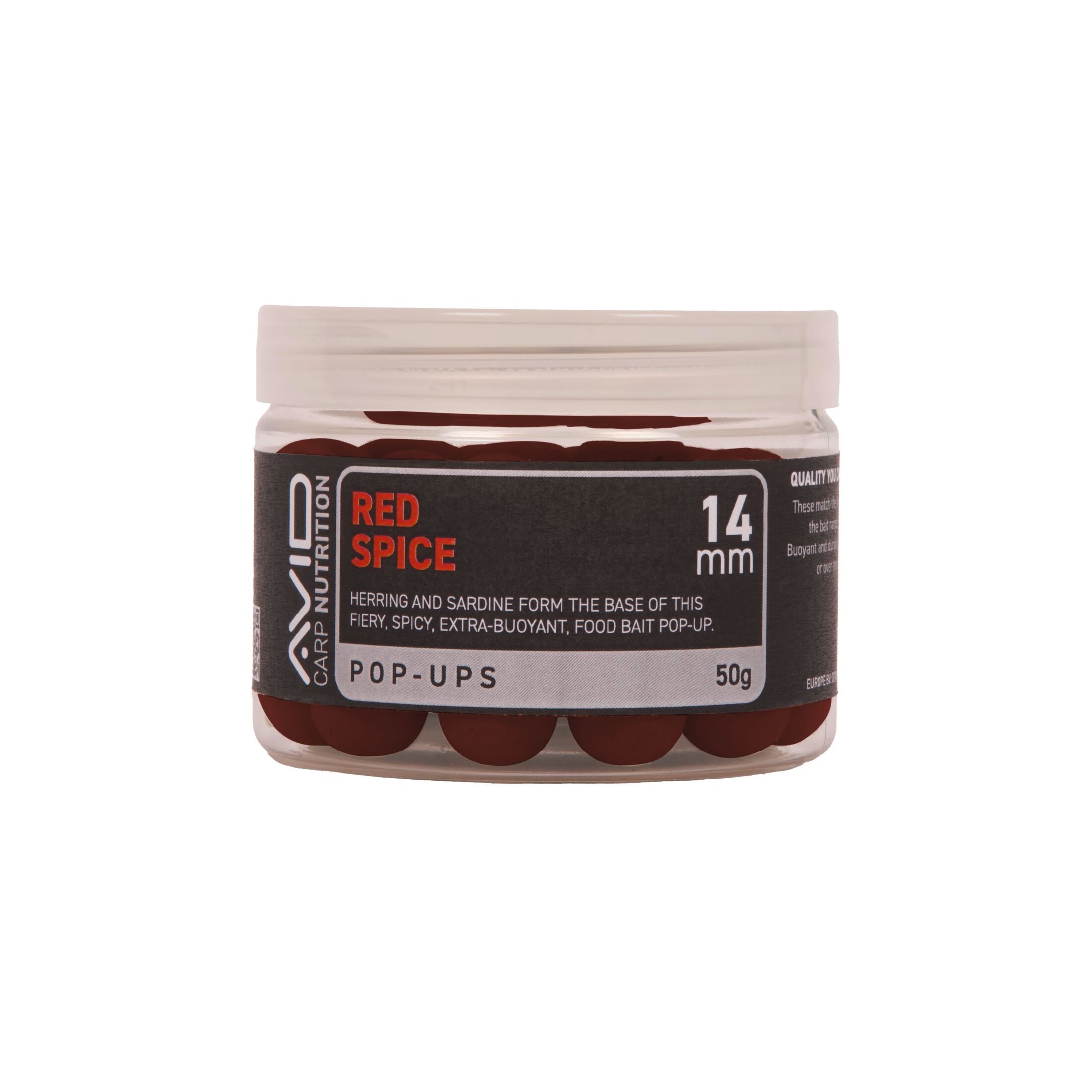 Avid Red Spice Pop-up – 14mm