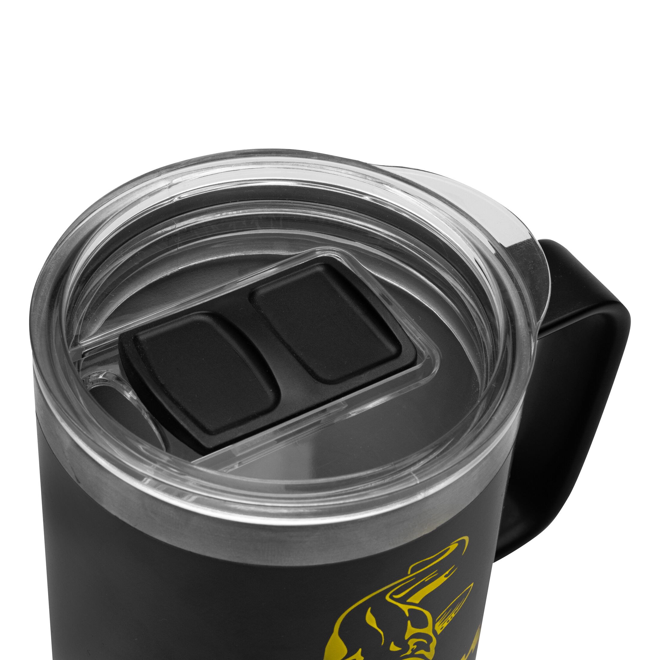 Black Cat Stainless Steel Thermal Mug – Obrázok 2