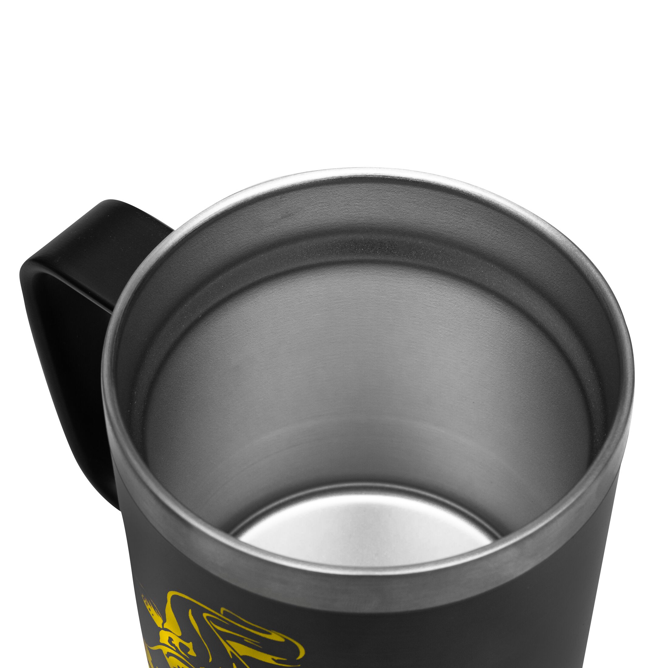Black Cat Stainless Steel Thermal Mug – Obrázok 3