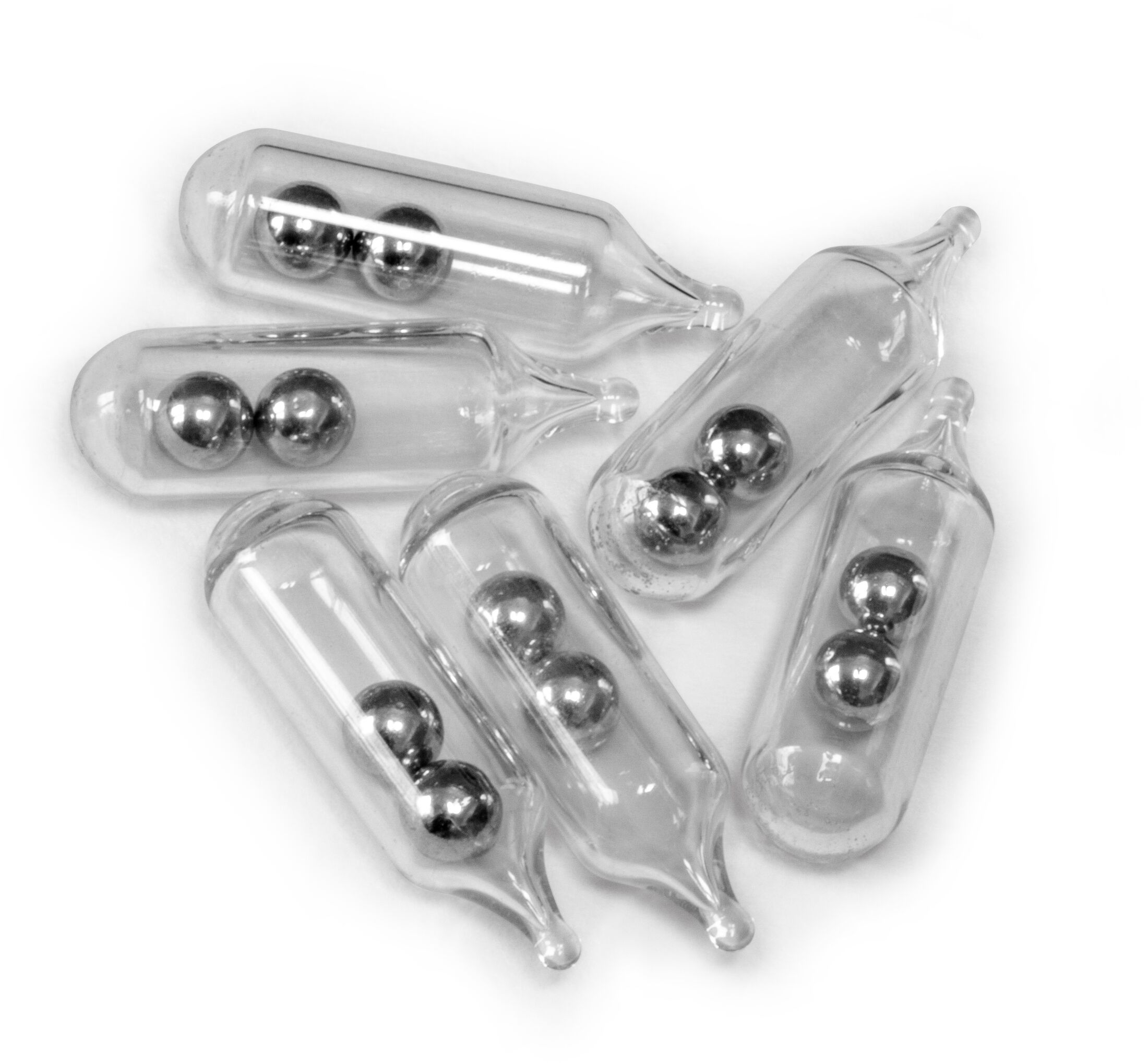 Black Cat Glass Rattle 6mm – Obrázok 3