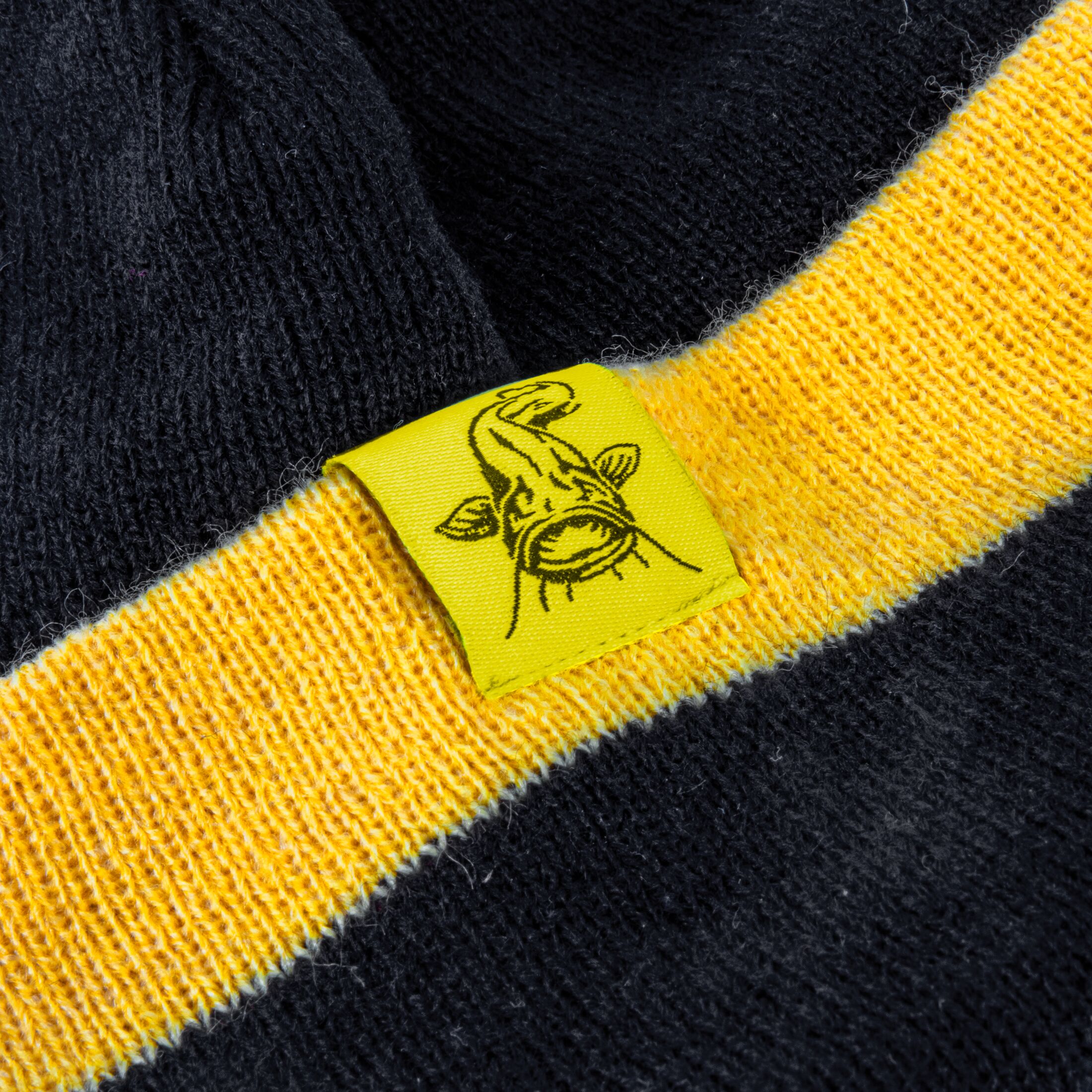 Black Cat Beanie Hat – Obrázok 2