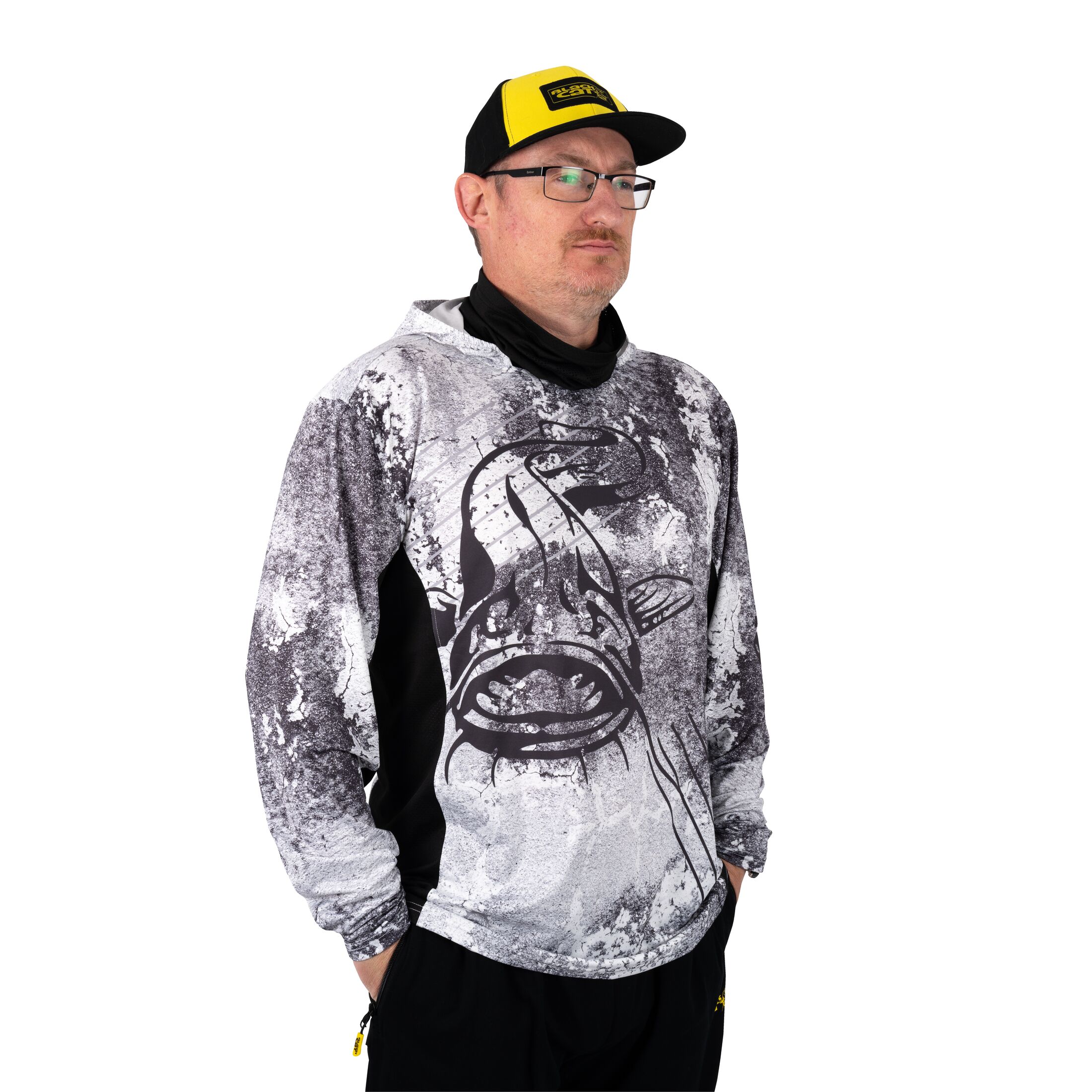 Black Cat Sun Jersey M
