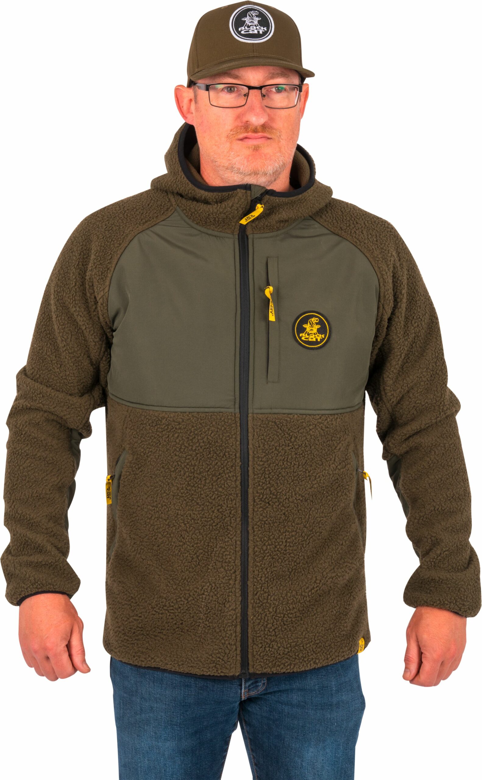 Black Cat Polar Fleece XL