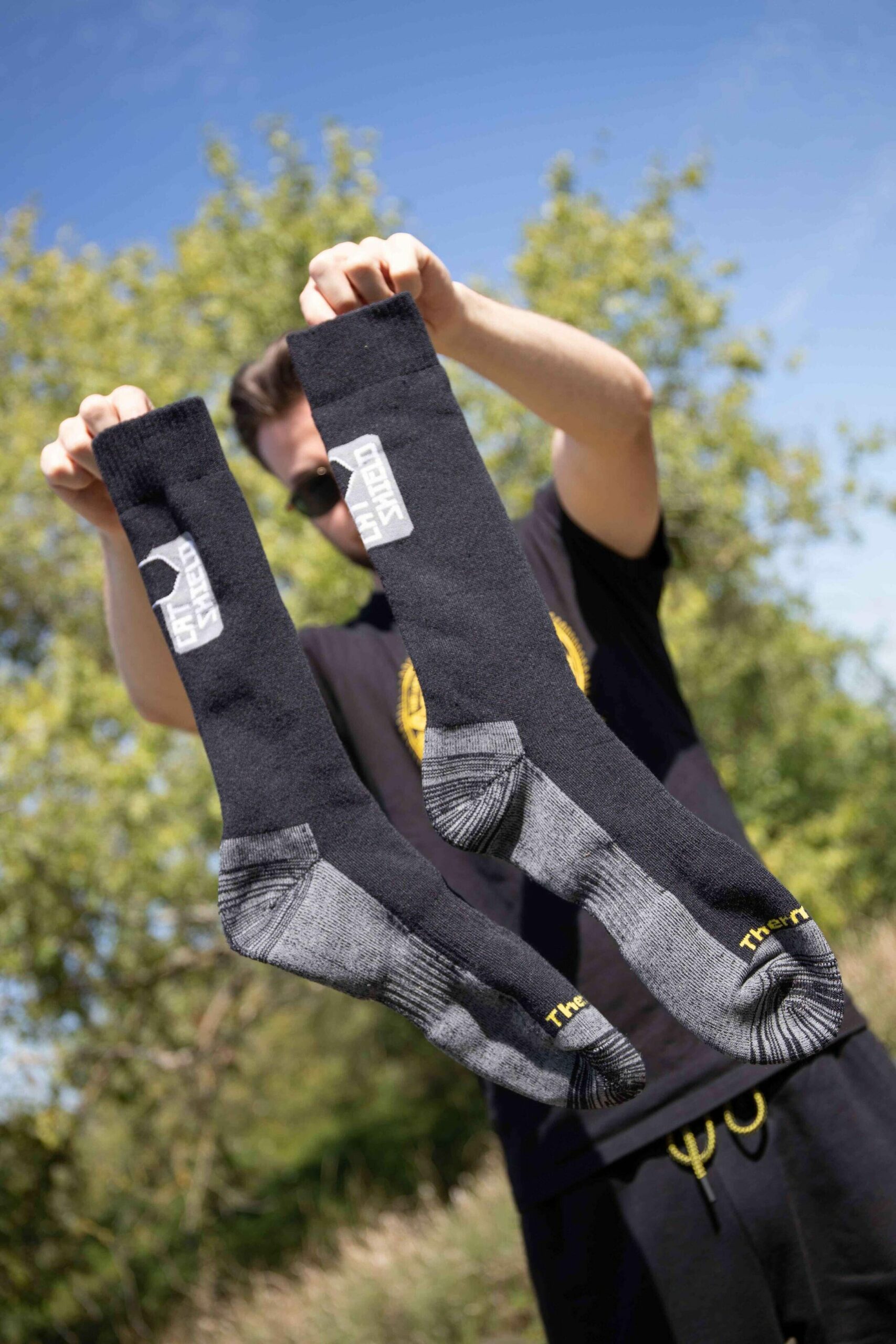 Black Cat Cat Shield Thermolite® Socks UK 6-9 / EU 40-43 – Obrázok 3
