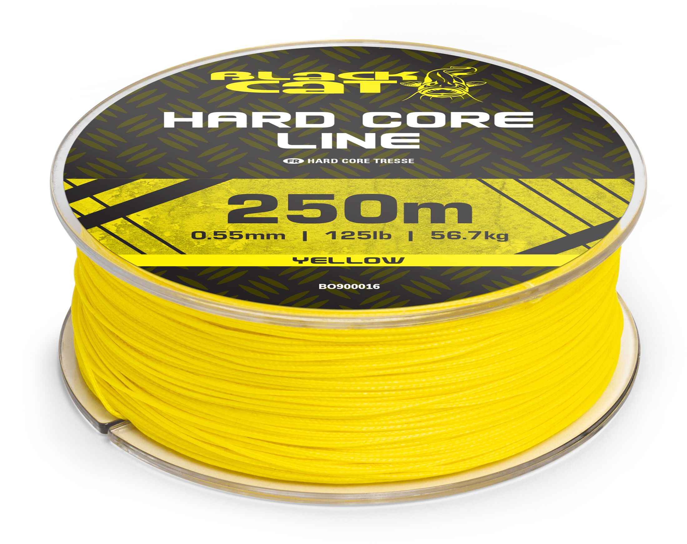 Black Cat BC Hard Core Line Yellow 56.7kg 0.55mm 250m