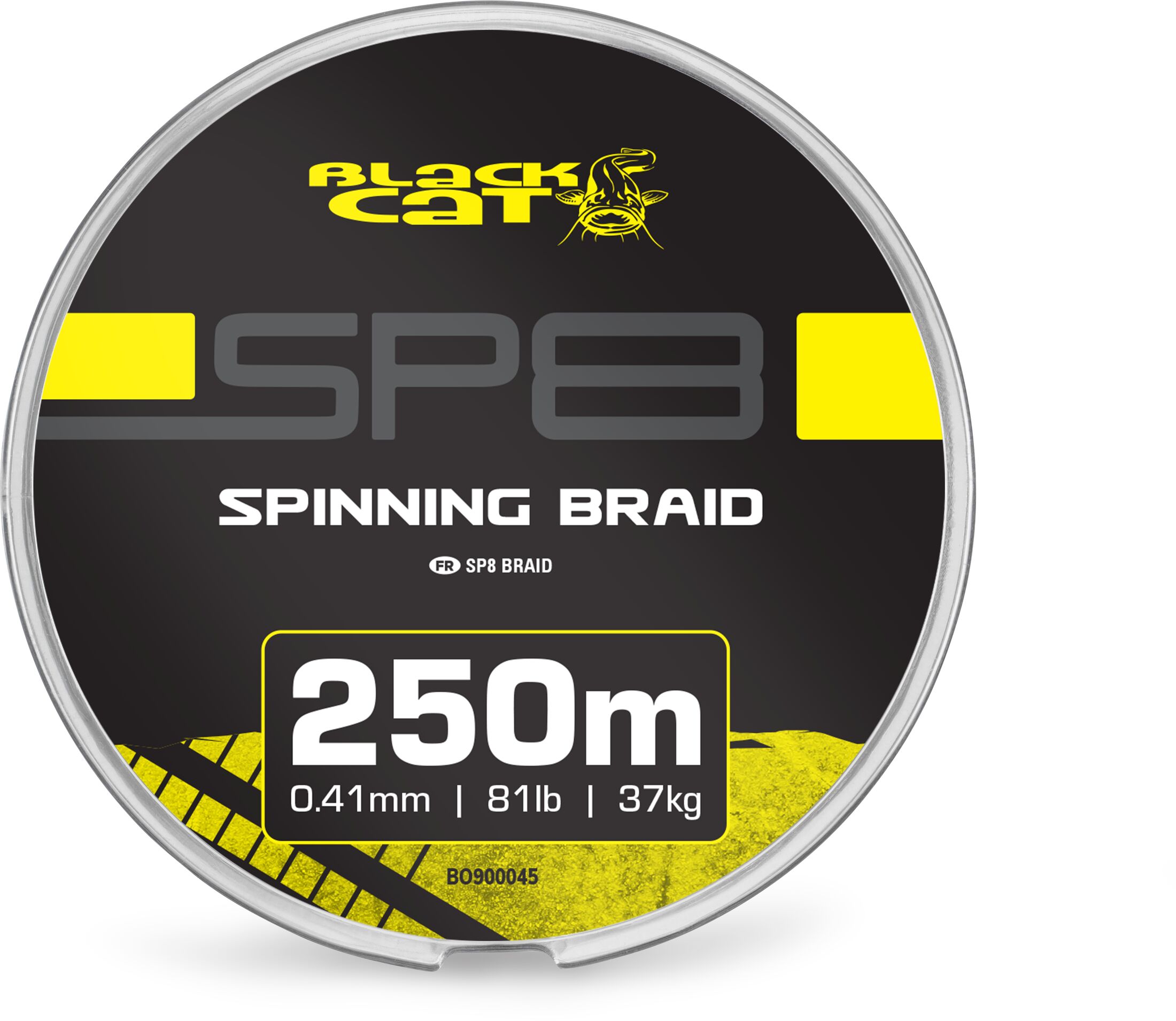 Black Cat SP8-BRAID 0.41mm 37kg/81lb 250m Sky Grey