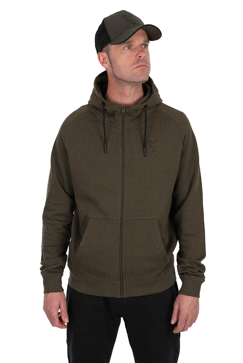 Fox Collection LW Hoody Green & Black – Obrázok 2