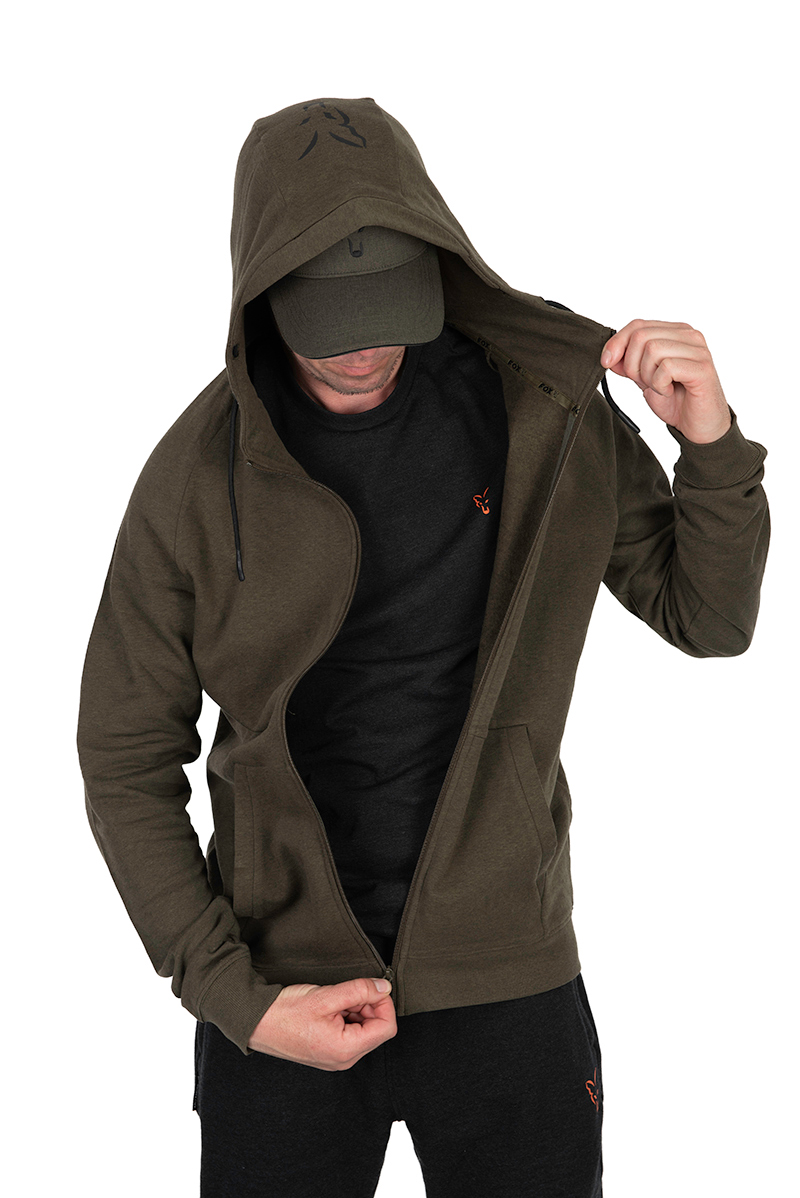 Fox Collection LW Hoody Green & Black – Obrázok 4