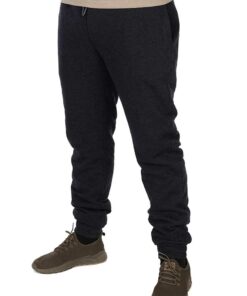 Fox Collection Sherpa Joggers - Black/Orange