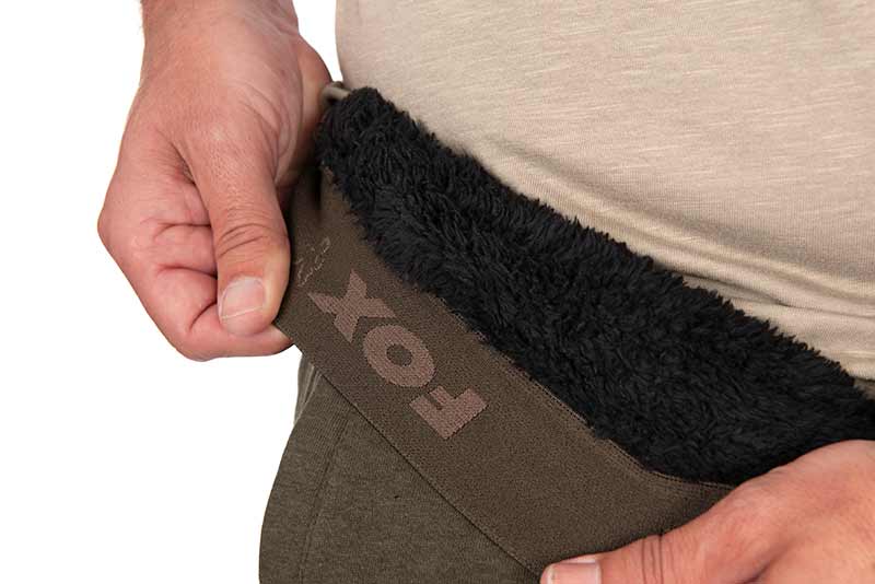 Fox Collection Sherpa Joggers - Green/Black – Obrázok 3