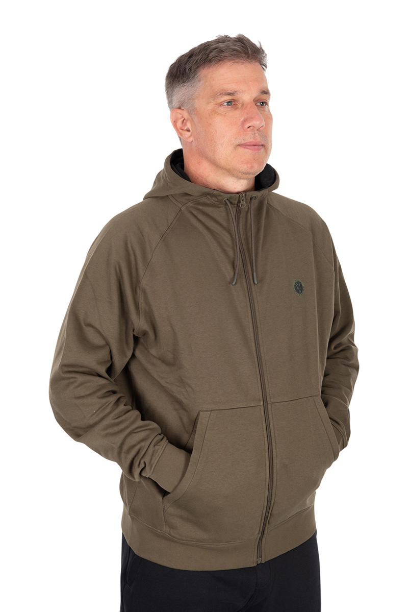 Fox Collection Zipped Hoody - Green – Obrázok 2