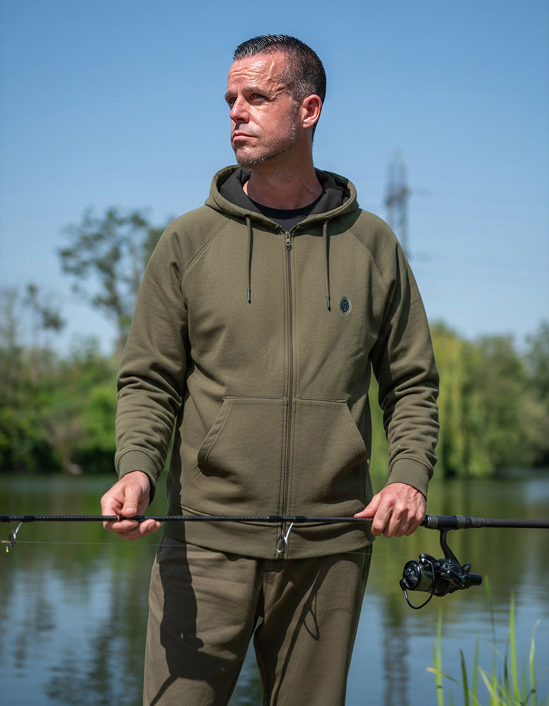 Fox Collection Zipped Hoody - Green – Obrázok 6
