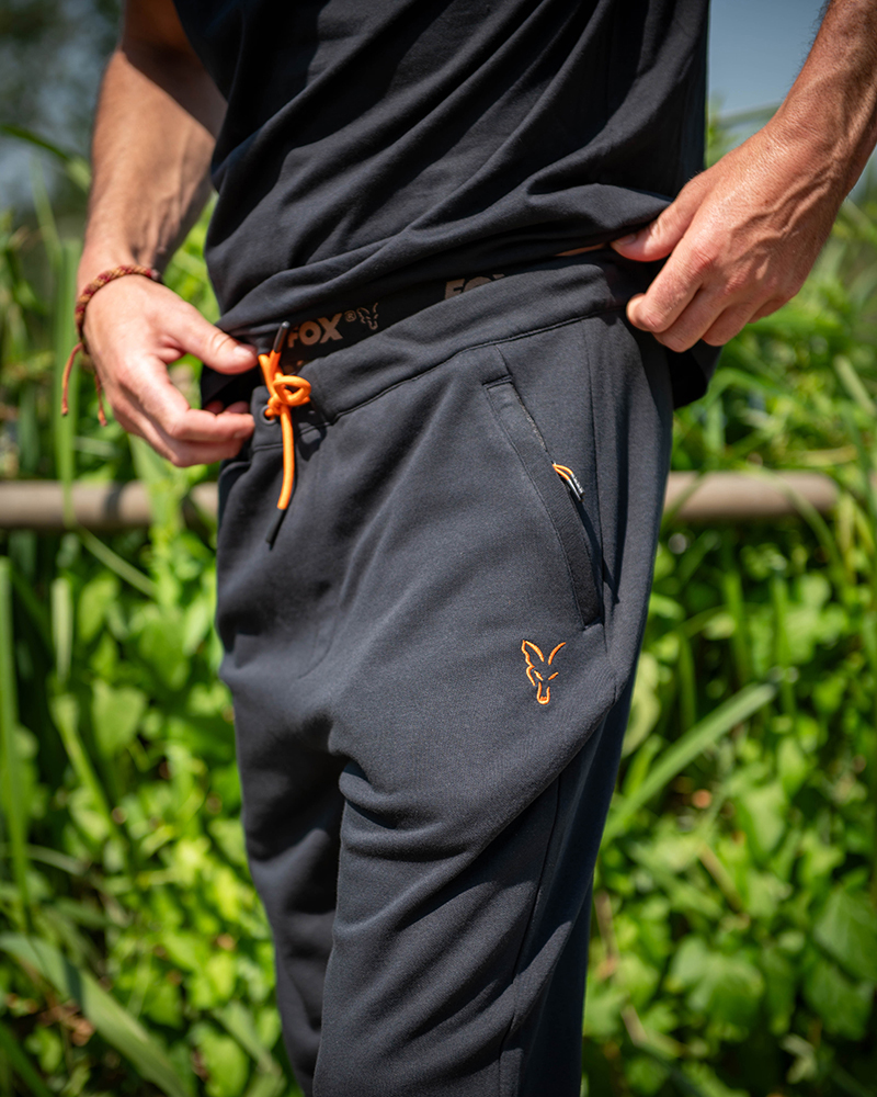 Fox Classic Joggers - Black & Orange – Obrázok 6