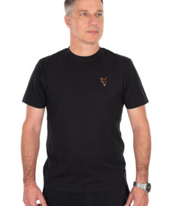Fox Classic T - Black & Orange