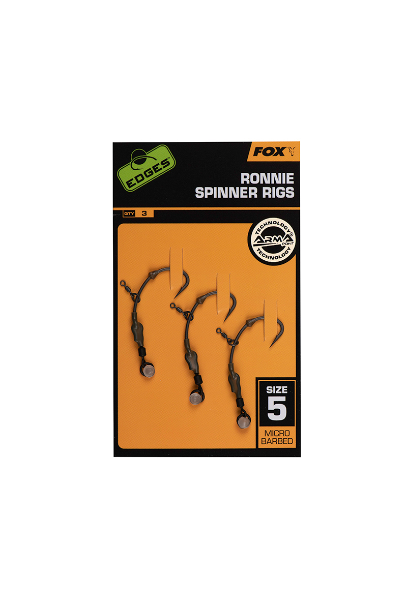 Fox EDGES™ Ronnie Spinner Rigs x3 – Obrázok 3