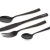 Fox Cookware Black Stainless Cutlery Set