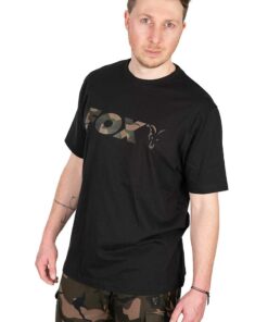 Alternative view of Fox Black/Camo Logo T-Shirt
