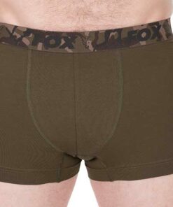 Fox Boxer Shorts - Khaki/Black
