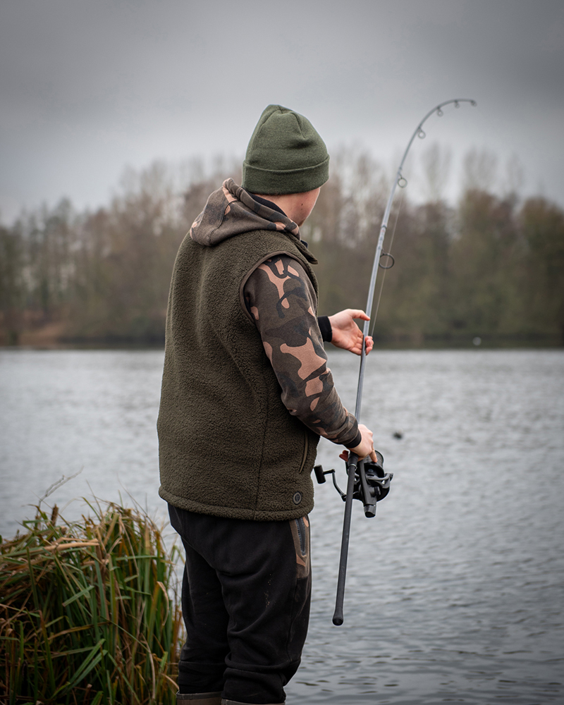 Fox Olive Sherpa Hybrid Gilet – Obrázok 8