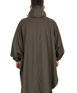 Alternative view of Fox Khaki Poncho