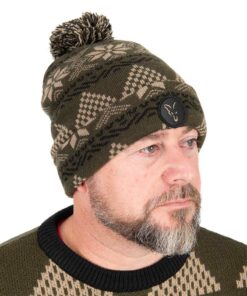 Fox Festive Bobble Hat