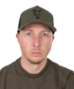 Alternative view of Fox Collection Trucker Cap - Green/Black