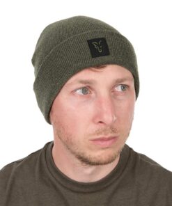 Alternative view of Fox Collection Beanie - Green/Black