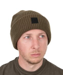 Fox Olive Merino Blend Beanie Hat