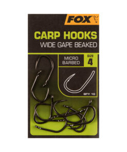 Fox Wide Gape Beaked Carp Hooks