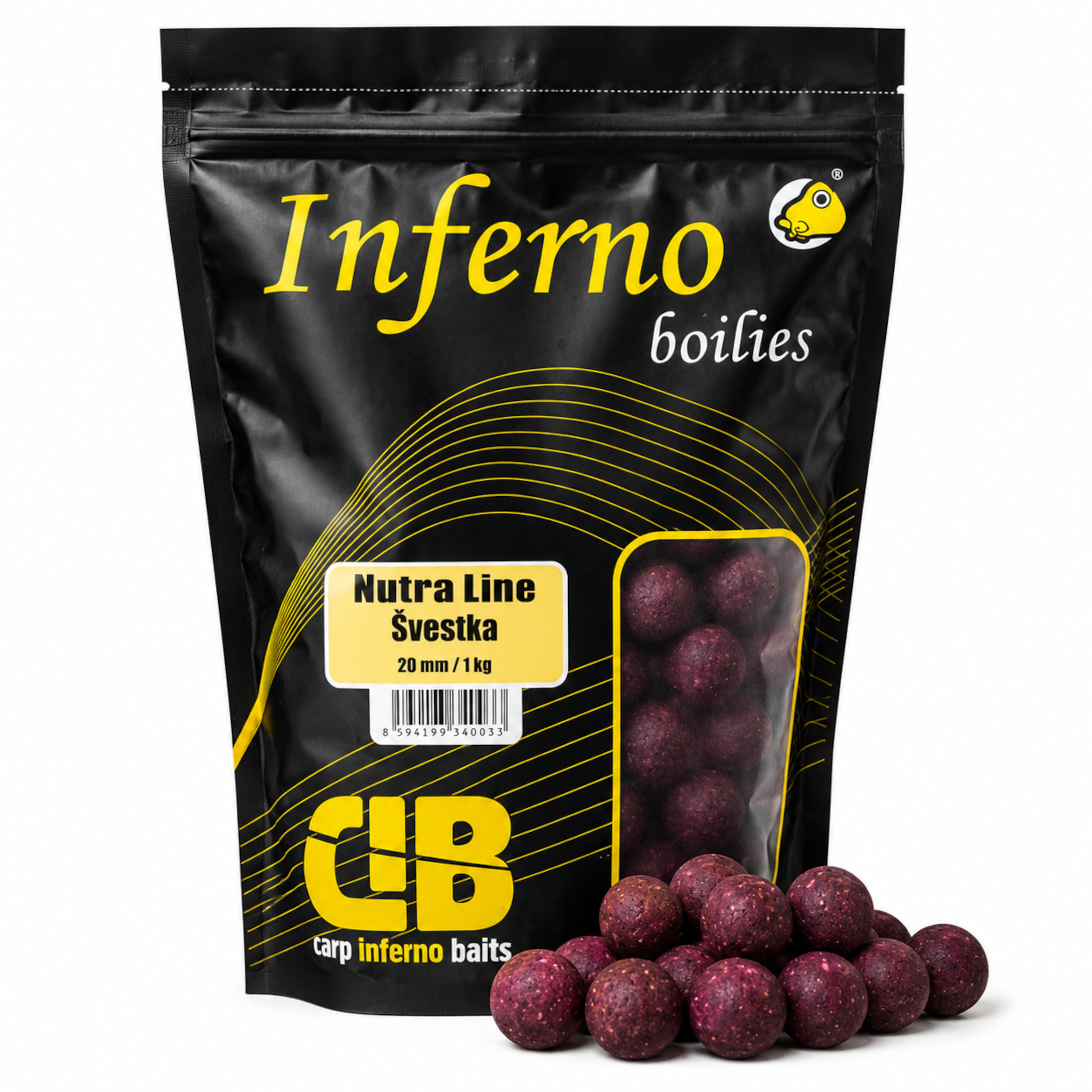 Carp Inferno Boilies Nutra Line - Slivka