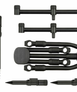 Alternative view of Fox Black Label QR 3 rod Pod complete