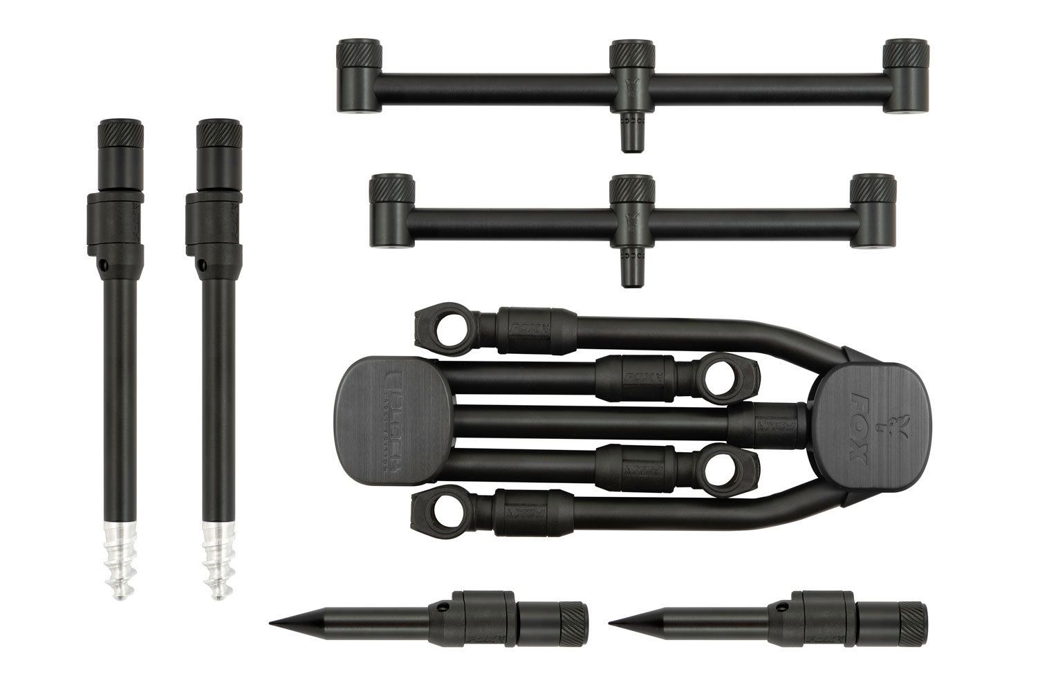 Fox Black Label QR 3 rod Pod complete – Obrázok 2