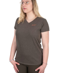 Fox Women's Clothing V Neck T