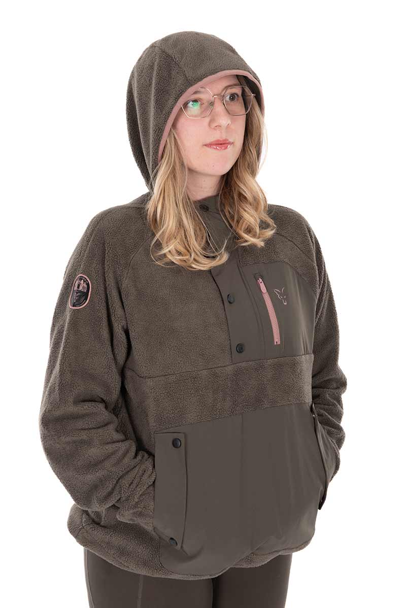 Fox Women’s Explorer Fleece Hooded Jacket – Obrázok 3