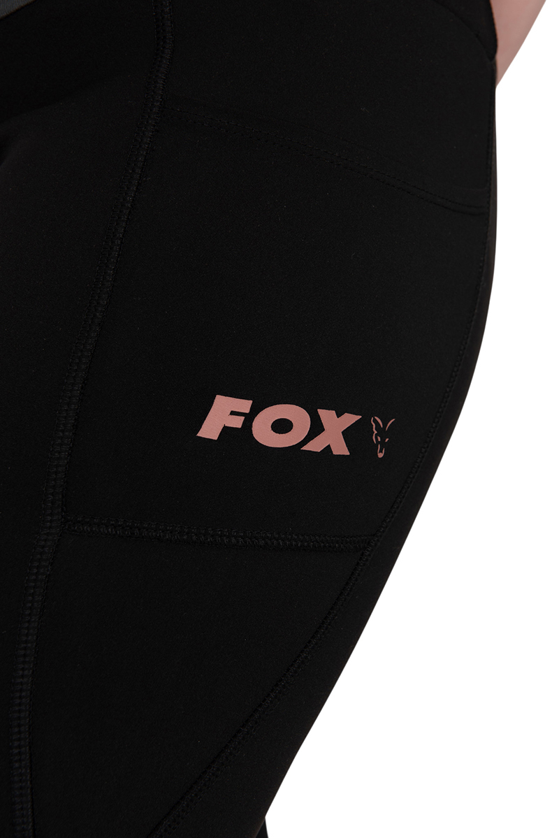 Fox Women's Black Lined Leggings – Obrázok 5